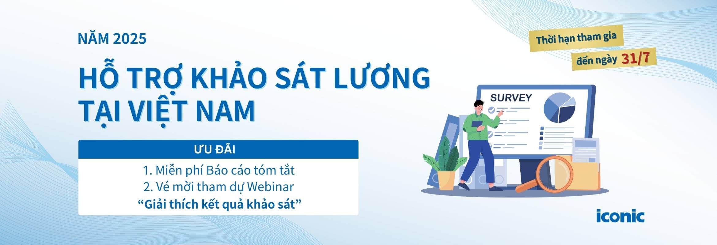 Năm 2025 | Hỗ trợ khảo sát lương tại Việt Nam｜iconic HRbase