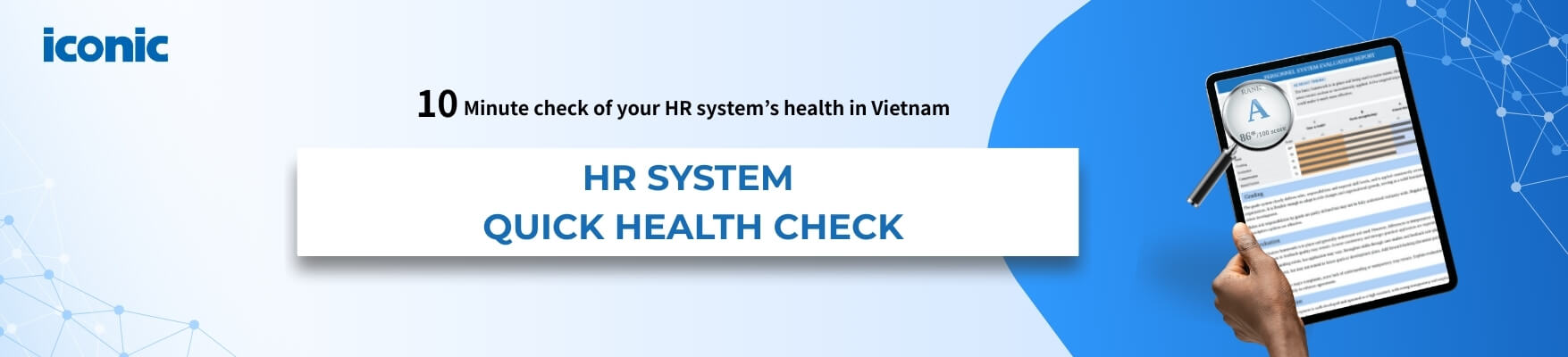 Free HR System Assessment Tool|HR System Quick Check|iconic HRbase