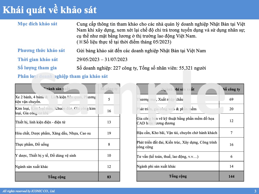 [2023] Báo cáo khảo sát lương tháng 5 năm 2023